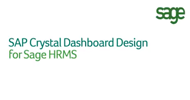 SAP Crystal Dashboard Design for Sage HRMS