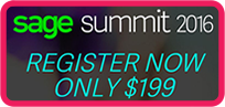 Sage Summit 2016 - Register Here!